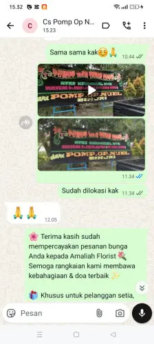Testimonial Papan Bunga jayamanik